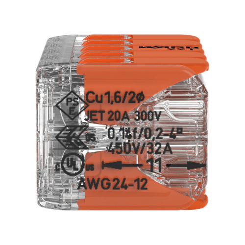 Conector WAGO Legítimo 221-420 - 10 Pólo ...