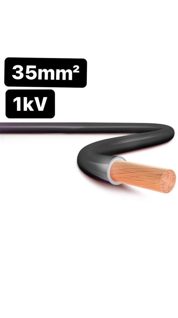 Cabo Flexível HEPR 1kV 35,0mm² Preto SIL ...